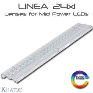 Lentilles LINEA 24x1 pour LED Mid Power