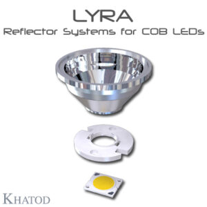 LYRA reflectors for COB LEDs