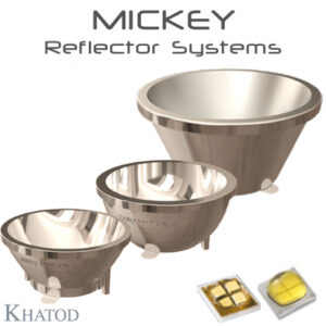 Reflectores MICKEY para LEDs Multichip