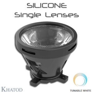Silicone Single Lenses for Tunable White applications